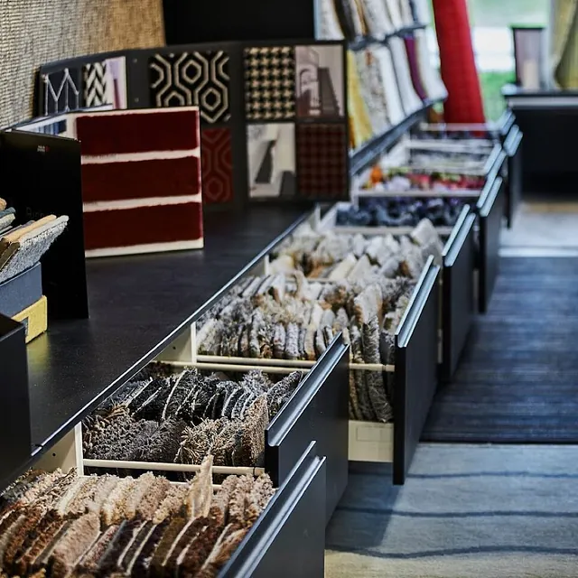 Lokalet til teppebutikk. Teppeforum AS